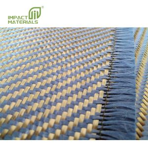 Blue Armaid Carbon Fiber Fabric