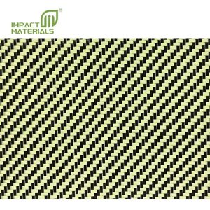 Carbon And Kevlar Hybird Fabric
