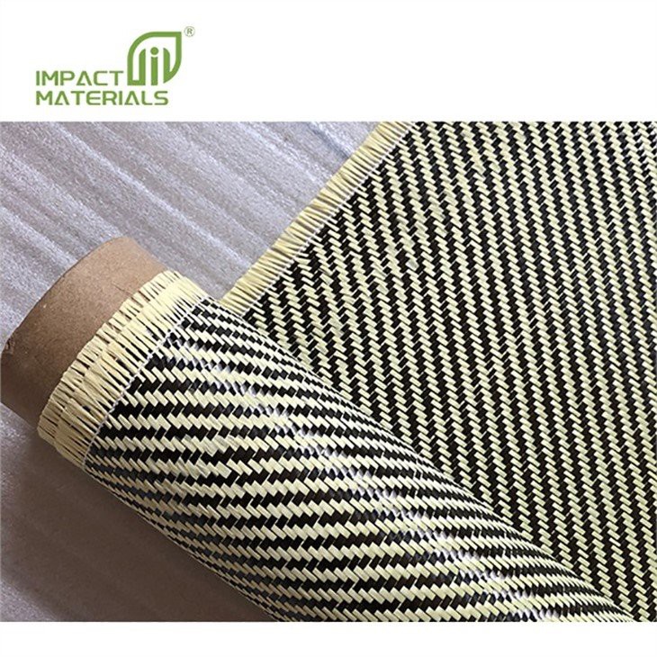 Carbon And Kevlar Hybird Fabric Carbon And Kevlar Hybird Fabric - Image 2