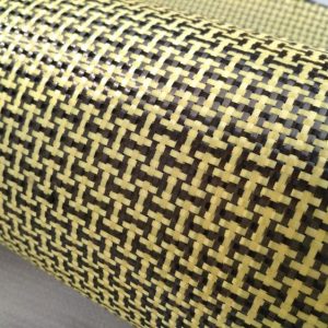 H Weave Carbon Mixed Fabric