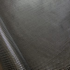 Silver Carbon Fiber Fabric