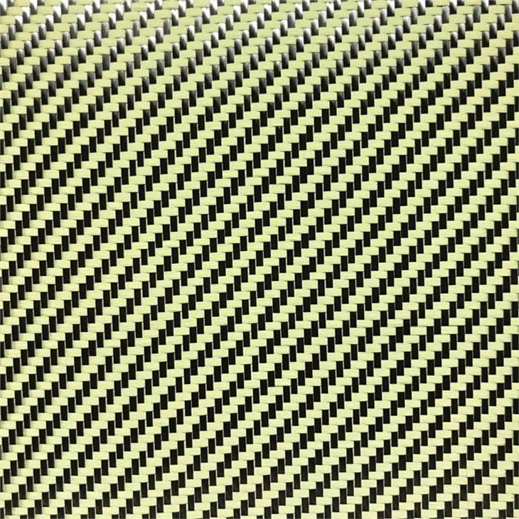 Carbon Fiber Hybrid Yellow Kevlar Fabric Carbon Fiber Hybrid Yellow Kevlar Fabric - Image 3