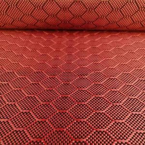 Red Carbon Fiber Fabric
