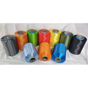 Colored UHMWPE Fiber
