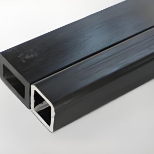 Matte / Glossy Pultrusion Carbon Composite Material CFRP Carbon Fiber Square Pipe