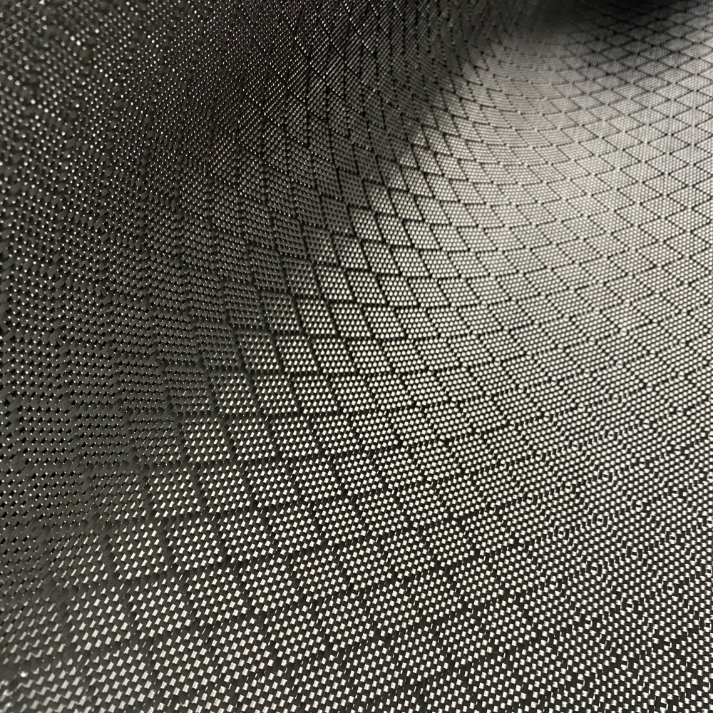 Little Square Pattern Jcquard Weave Pattern Carbon Fiber Fabrics Black Carbon Fiber Fabrics Little Square Pattern Jcquard Weave Pattern Carbon Fiber Fabrics Black Carbon Fiber Fabrics - Image 3