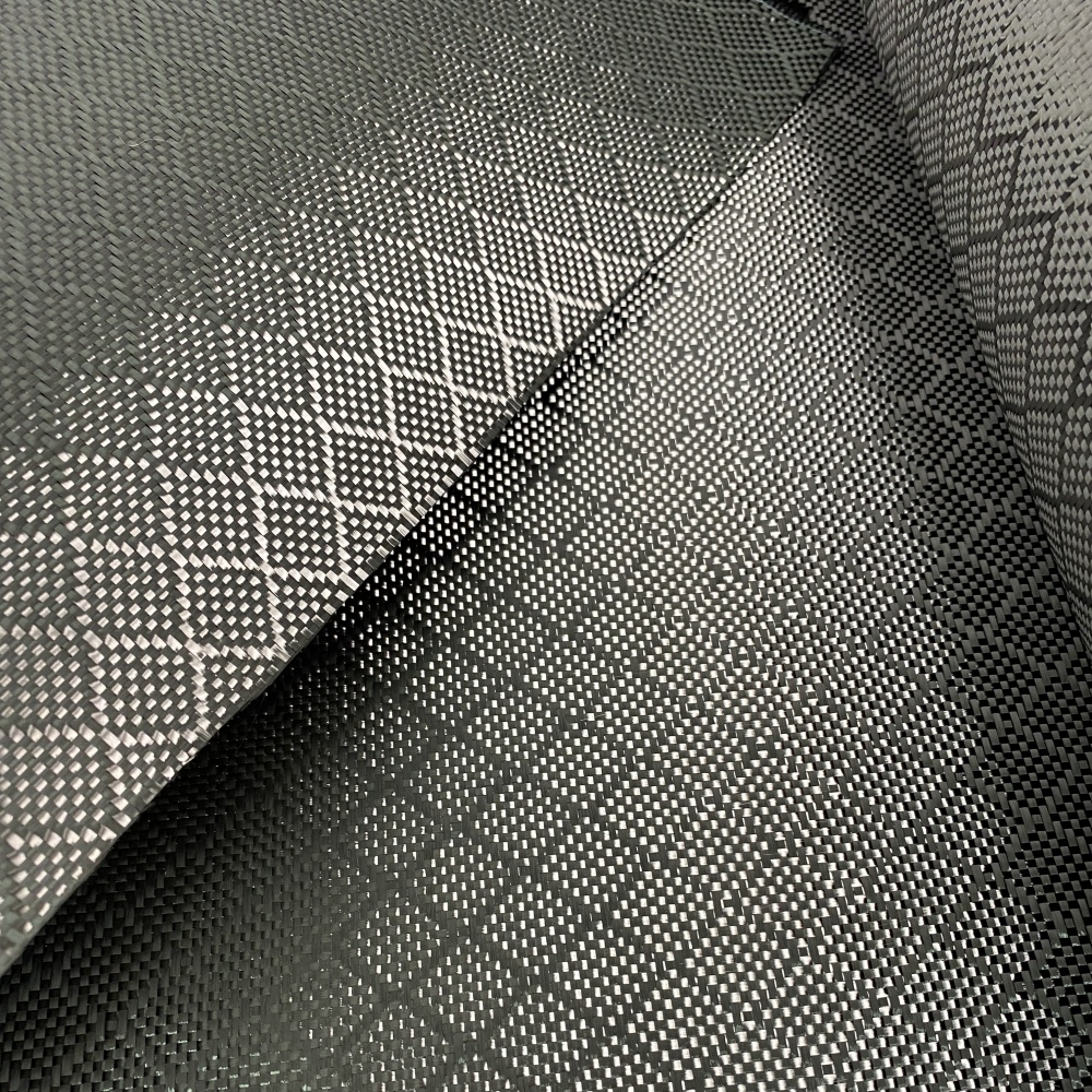 Little Square Pattern Jcquard Weave Pattern Carbon Fiber Fabrics Black Carbon Fiber Fabrics Little Square Pattern Jcquard Weave Pattern Carbon Fiber Fabrics Black Carbon Fiber Fabrics - Image 4
