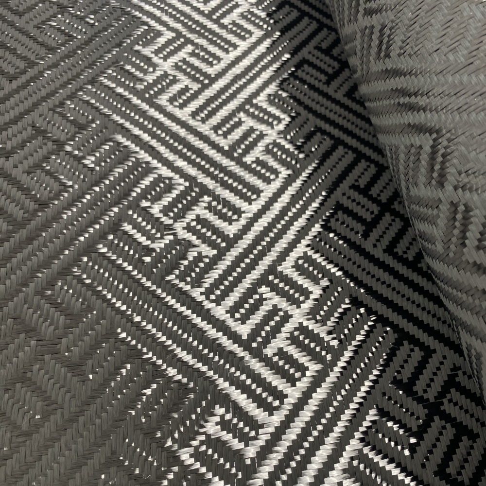 240gsm Jacquard Weave Pattern Carbon Fiber Fabric 3K Product 240gsm Jacquard Weave Pattern Carbon Fiber Fabric 3K Product