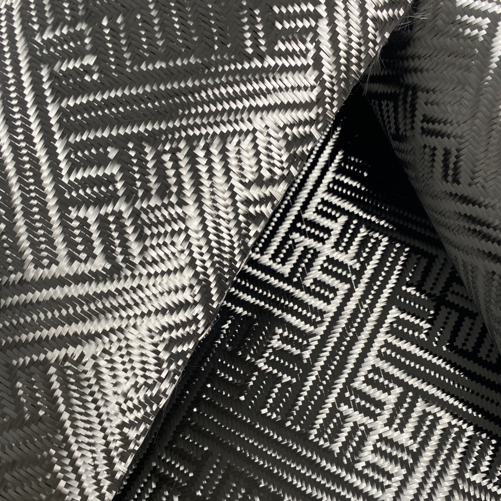 240gsm Jacquard Weave Pattern Carbon Fiber Fabric 3K Product 240gsm Jacquard Weave Pattern Carbon Fiber Fabric 3K Product - Image 3