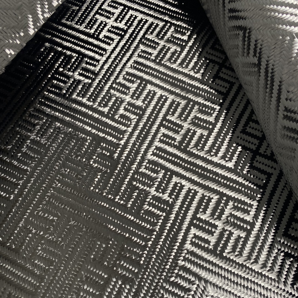 240gsm Jacquard Weave Pattern Carbon Fiber Fabric 3K Product 240gsm Jacquard Weave Pattern Carbon Fiber Fabric 3K Product - Image 4