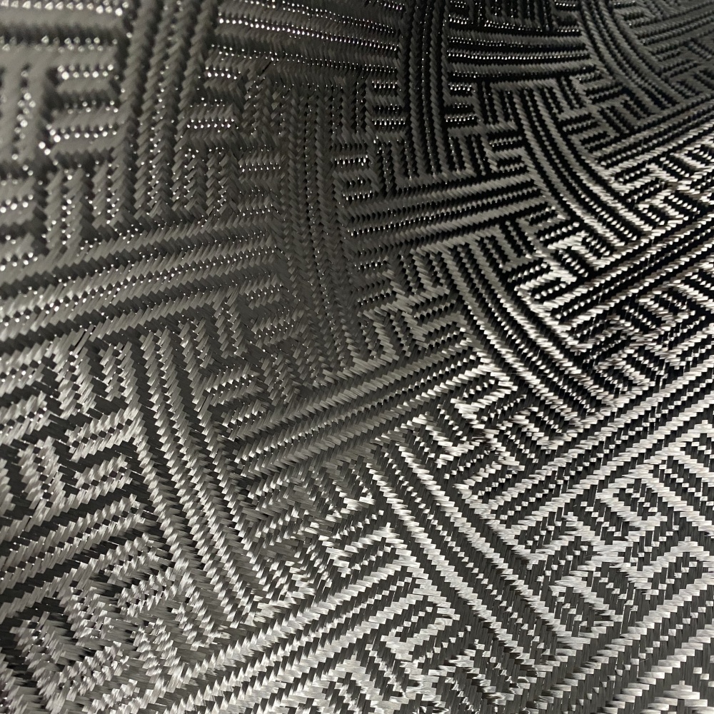 240gsm Jacquard Weave Pattern Carbon Fiber Fabric 3K Product 240gsm Jacquard Weave Pattern Carbon Fiber Fabric 3K Product - Image 5