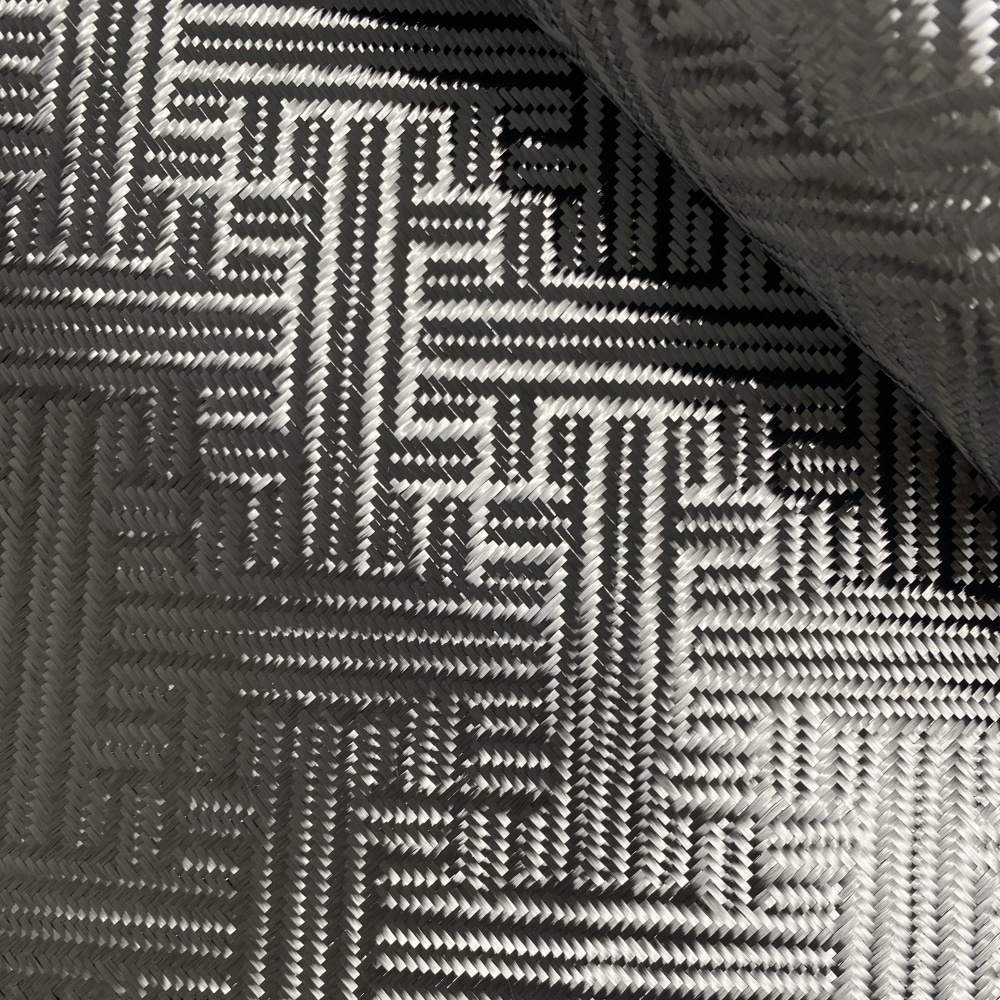 240gsm Jacquard Weave Pattern Carbon Fiber Fabric 3K Product 240gsm Jacquard Weave Pattern Carbon Fiber Fabric 3K Product - Image 6