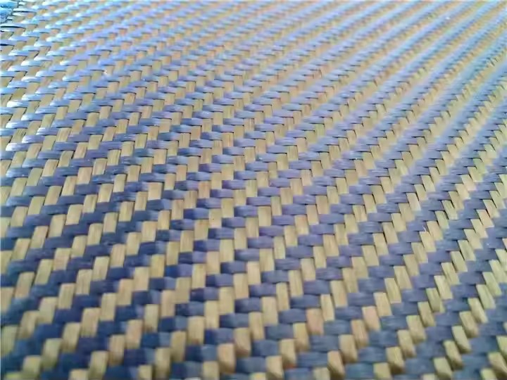 High Strength Blue Carbon Fiber Cloth Fabric Tape Twill High Strength Blue Carbon Fiber Cloth Fabric Tape Twill - Image 4