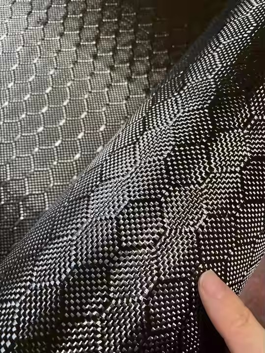Manufacturing Yellow Colored Honeycomb Carbon Fiber Cloth 6 Manufacturing Yellow Colored Honeycomb Carbon Fiber Cloth 6 - Image 5