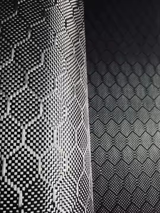 Manufacturing Yellow Colored Honeycomb Carbon Fiber Cloth 6 Manufacturing Yellow Colored Honeycomb Carbon Fiber Cloth 6 - Image 6