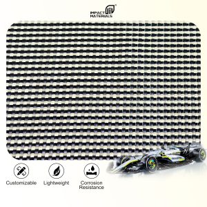 1+1 Yellow-black Waterproof Ripstop Aryl 0.20mm Thickness Aramid Mixed Kevlar Carbon Aramid Hybrid Fiber Fabric for Car Parts
