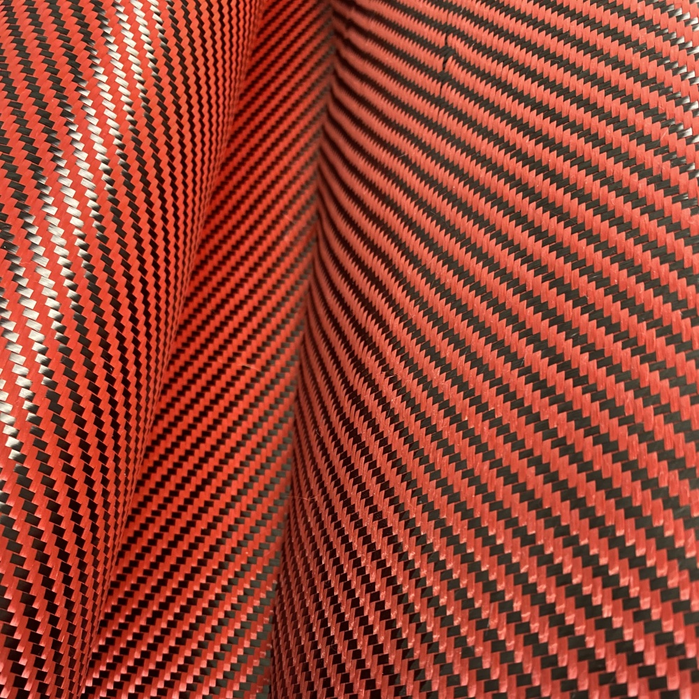 Colorful Carbon Fiber Fabric Flame Retardant Woven Durable for Car Outdoor Use Colorful Carbon Fiber Fabric Flame Retardant Woven Durable for Car Outdoor Use - Image 5
