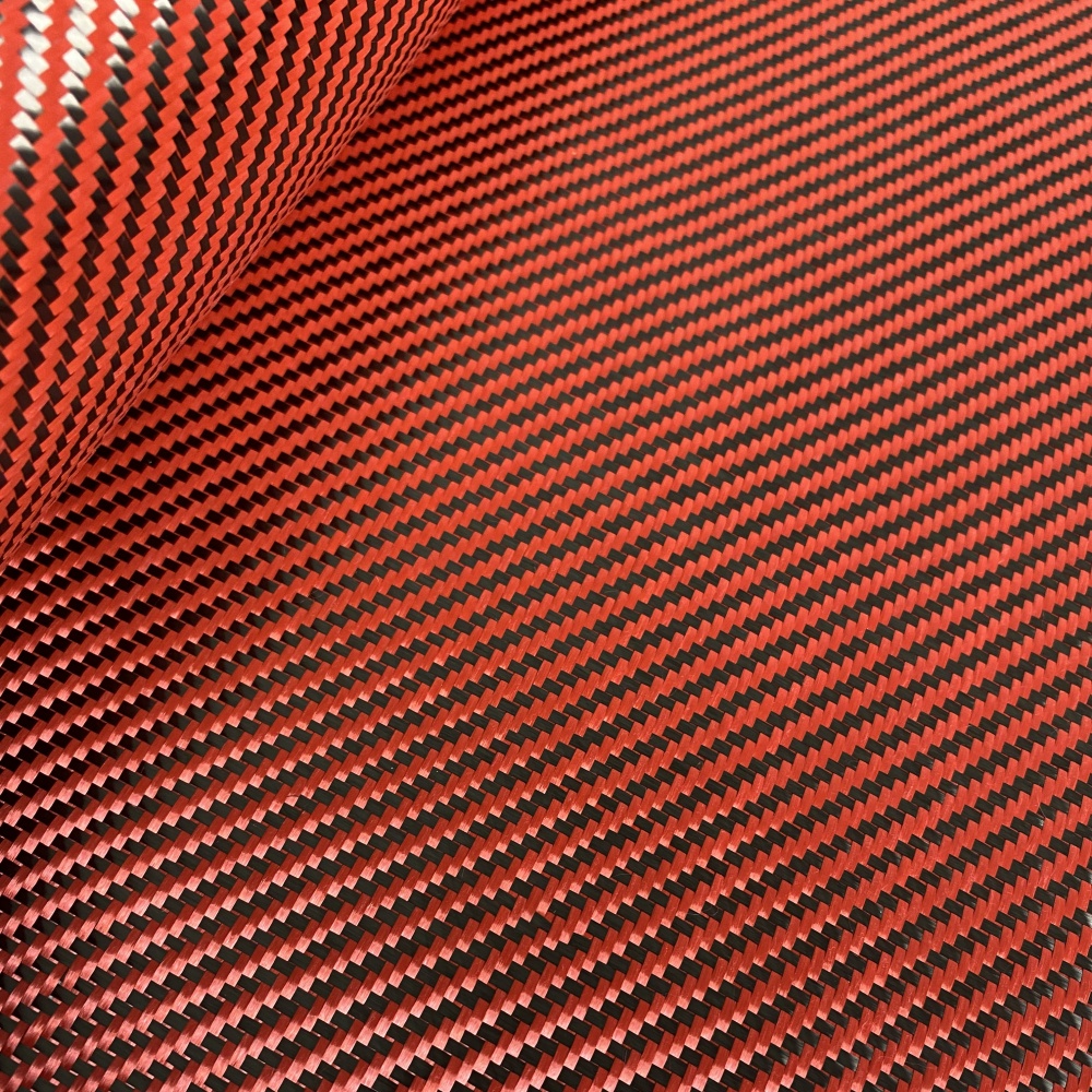 Colorful Carbon Fiber Fabric Flame Retardant Woven Durable for Car Outdoor Use Colorful Carbon Fiber Fabric Flame Retardant Woven Durable for Car Outdoor Use - Image 6