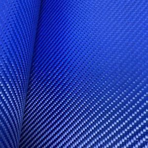 210gsm Blue Twill Wire Mix Carbon Fiber  Metallic Fabric Blue Wire Carbon Fiber Cloth-IM-AR210/240-1