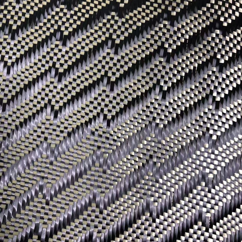 3k 240G Custom 3d Jacquard Lightning Pattern Yellow Carbon Fiber Fabric 3k 240G Custom 3d Jacquard Lightning Pattern Yellow Carbon Fiber Fabric - Image 3