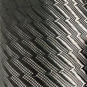 High Quality 3k 240G lightning Pattern Carbon Fiber Jacquard Fabric