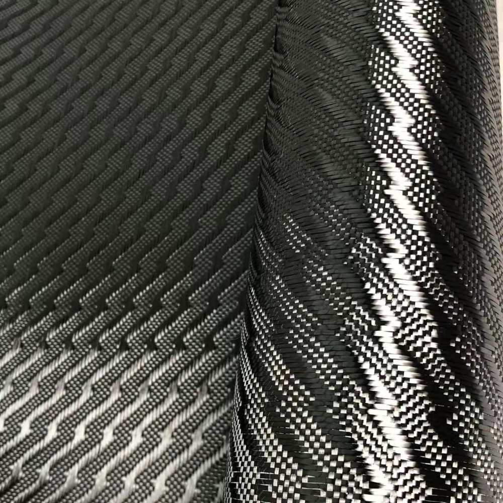 High Quality 3k 240G lightning Pattern Carbon Fiber Jacquard Fabric High Quality 3k 240G lightning Pattern Carbon Fiber Jacquard Fabric - Image 2