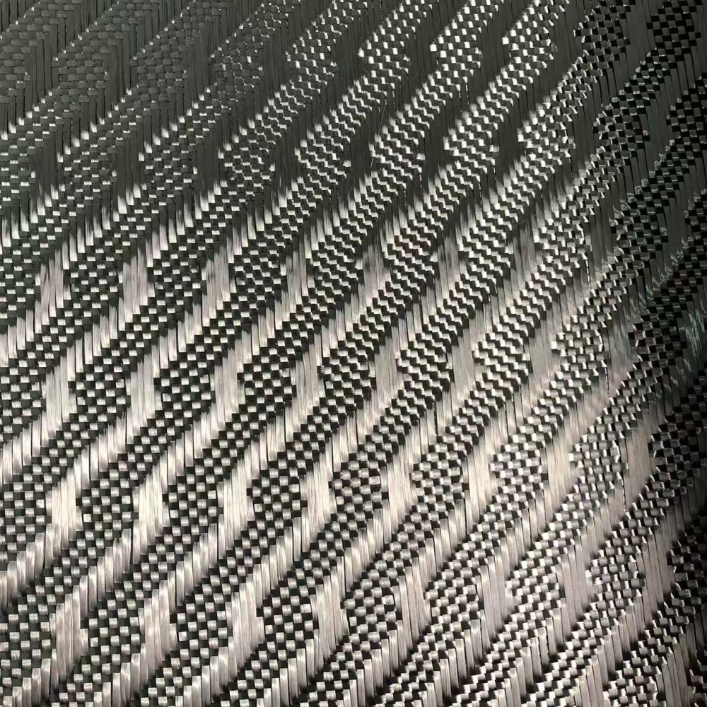 High Quality 3k 240G lightning Pattern Carbon Fiber Jacquard Fabric High Quality 3k 240G lightning Pattern Carbon Fiber Jacquard Fabric - Image 5