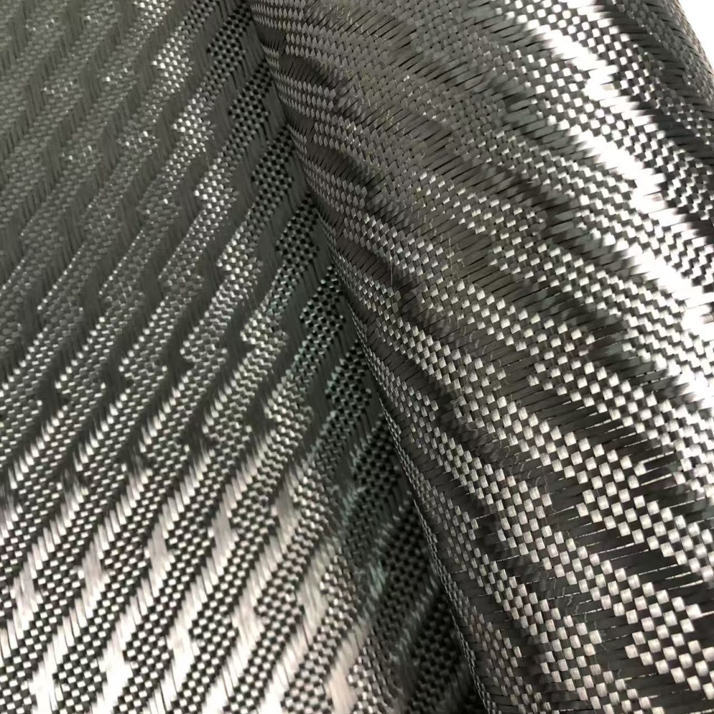 High Quality 3k 240G lightning Pattern Carbon Fiber Jacquard Fabric High Quality 3k 240G lightning Pattern Carbon Fiber Jacquard Fabric - Image 6