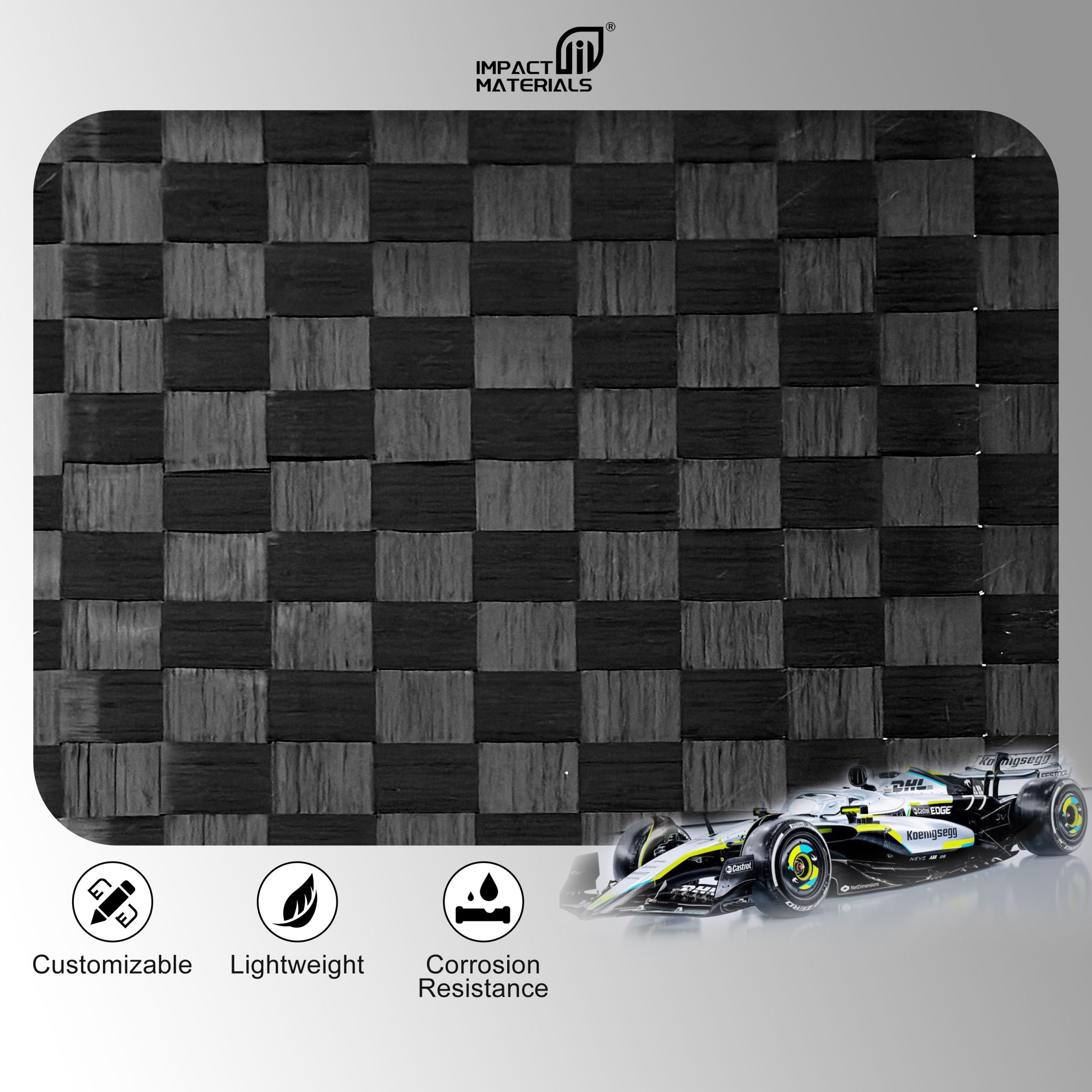 Customizable Lightweight High Strength 3D Triaxial Carbon Fiber Spread Tow Fabric for Car Parts Composites Application Customizable Lightweight High Strength 3D Triaxial Carbon Fiber Spread Tow Fabric for Car Parts Composites Application - Image 6