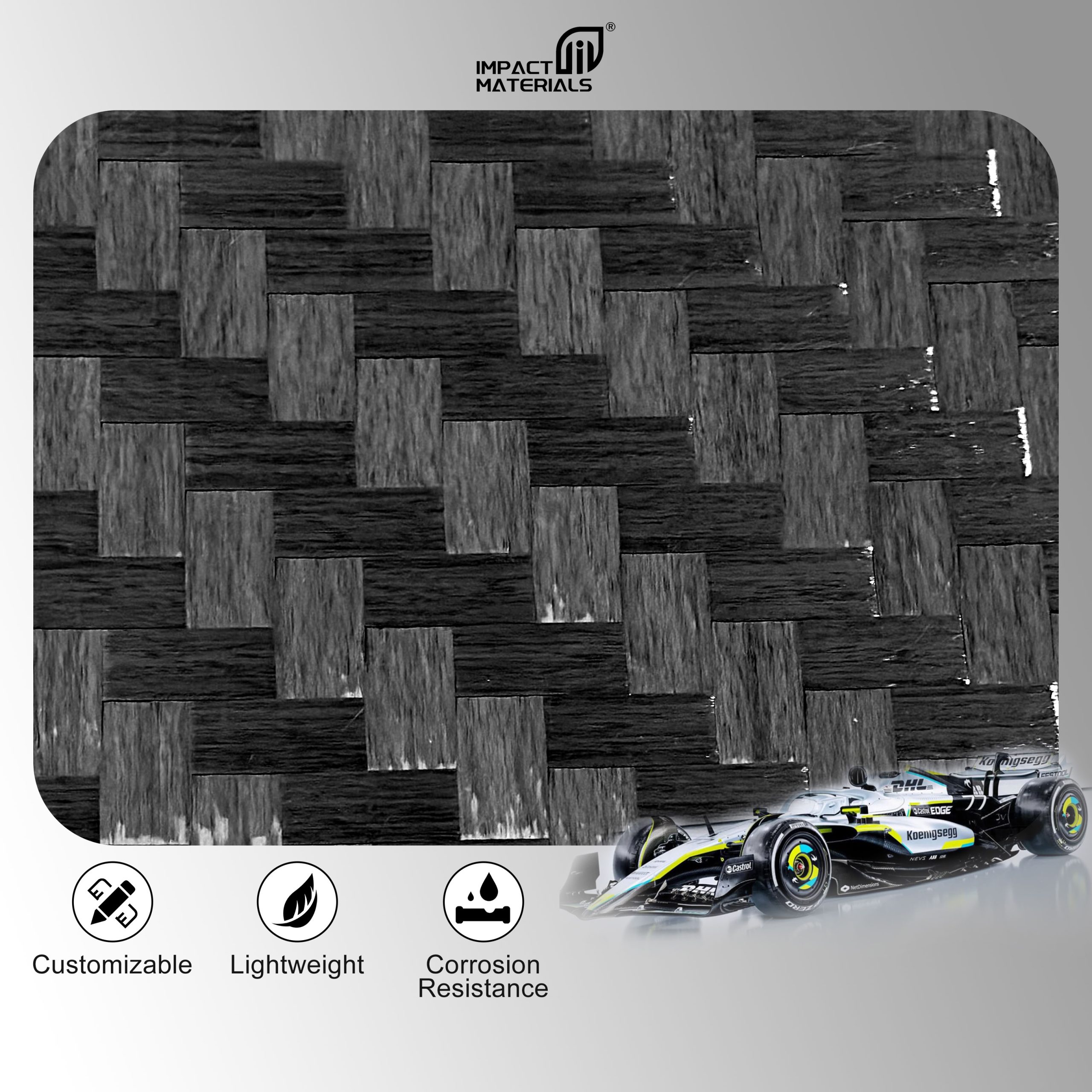 High Quality 12K 160g/m 20*20mm Anti-Static Spread Tow Carbon Fiber Fabric for Sports Equipment and Outdoor Industry Use High Quality 12K 160g/m 20*20mm Anti-Static Spread Tow Carbon Fiber Fabric for Sports Equipment and Outdoor Industry Use - Image 4