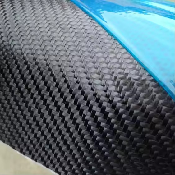 High Modulus 100 Gsm 400ud Carbon Fiber Fabric for Sale