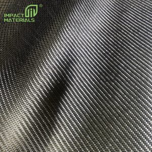 3k 210g Wire Mixed Twill/Plain Carbon Fiber Fabric