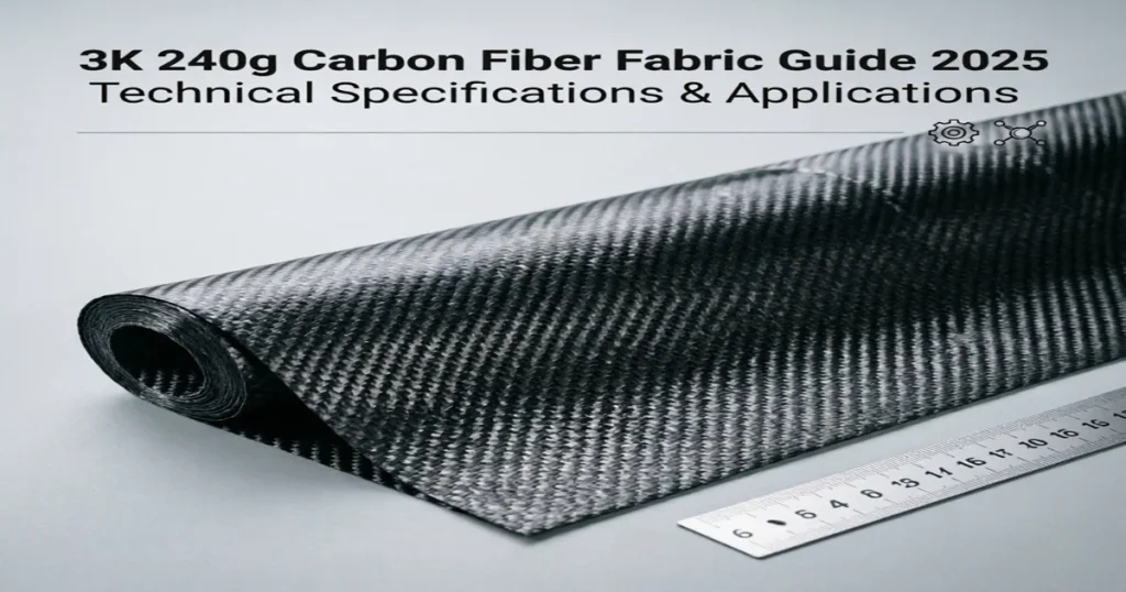 3K 240g Carbon Fiber Fabric Guide 2025 - Technical Specifications & Applications