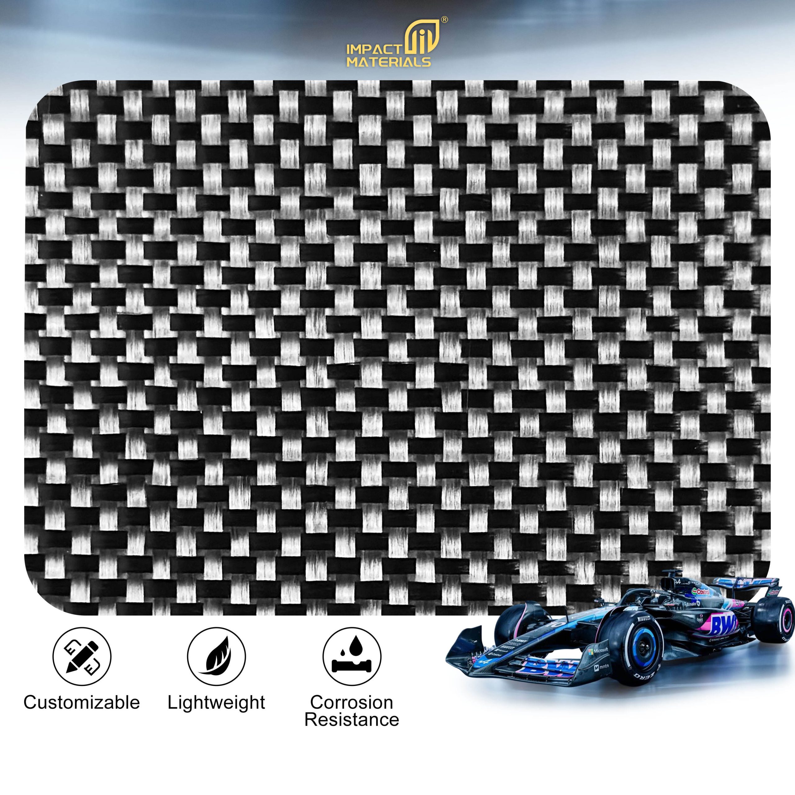 1K 100g High Strength High Modulus Carbon Fiber Fabric - Plain/Twill - Luxury for Automotive Hoods, Furniture & Sports 1K 100g High Strength High Modulus Carbon Fiber Fabric - Plain/Twill - Luxury for Automotive Hoods, Furniture & Sports